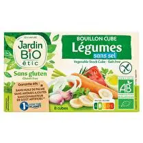Jardin bio étic, Cube bouillon légumes sans sel BIO