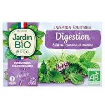 Jardin bio étic, Infusion digestion bio 20 sachets