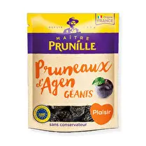 Maître Prunille, Pruneaux d'Agen géants