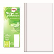 Cora, NAPPE ROULEAU SOFT CORA 5X1M40 BLANC