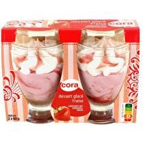 CORA Coupe glace fraise