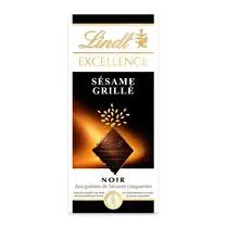 Lindt, Chocolat noir sésame grillé