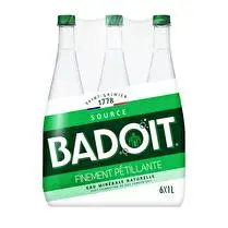 Badoit, Eau minérale gazeuse - Finement pétillante