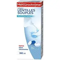 Mercurochrome, Solution lentilles 360ml