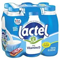 Lactel, Lait 1/2 écrémé UHT
