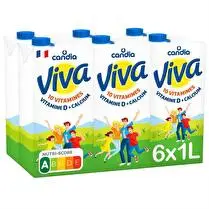 Candia, Lait vitaminé 1/2 écrémé UHT
