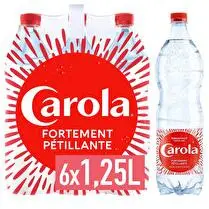 Carola, Eau de source fortement pétillante