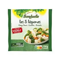 Bonduelle, Poêlée 3 légumes choux fleur brocolis carottes
