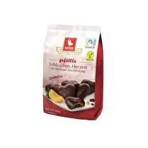 Weiss, Coeurs fourrés abricot enrobés de chocolat noir