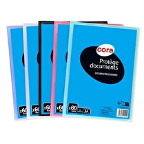 Cora, Protège documents 60 vues polypro transl opaq