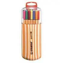 Stabilo, Stylos feutres point 88 couleurs assorties x20
