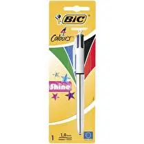 Bic, Stylo à bille 4 couleurs Shine