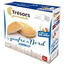 TRÉSORS GOURMANDS La gaufre du nord fourrée vanille 5x2