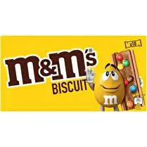 M&M's, Biscuit nappé de chocolat au lait et minis m&m's x10