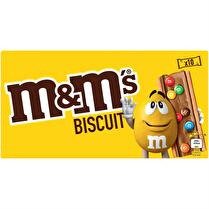M&M'S Biscuit nappé de chocolat au lait et minis m&m's x10