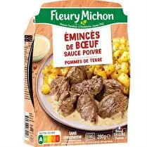 Fleury michon, Emincés de boeuf sauce au poivre pomme de terre