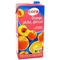 CORA Nectar d'orange pêche abricot
