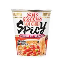Nissin, Nouilles japonaises piment et sésame