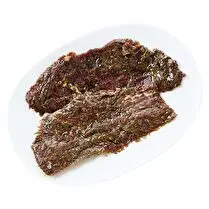 Votre boucher propose, Produit élaboré : Bavette d'aloyau*** marinée ail et fines herbes  à griller