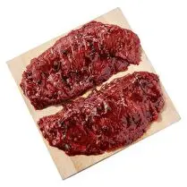 Votre boucher propose, Produit élaboré : Bavette d'Aloyau au poivre