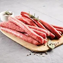 Votre boucher propose, Produit élaboré : Saucisse fine x 4
