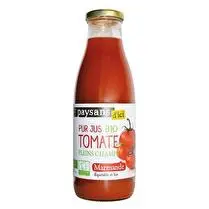 Paysans d'ici, Pur jus de tomate marmande BIO