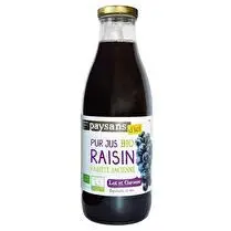 Paysans d'ici, Pur jus de raisin BIO
