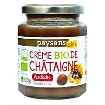 Paysans d'ici, Crème châtaigne de l'Aveyron BIO