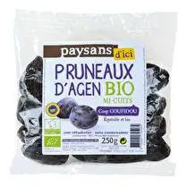 Paysans d'ici, Pruneaux d'agen mi-cuit BIO