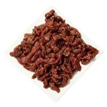 Votre boucher propose, Produit élaboré : Emincé de boeuf mariné Far West