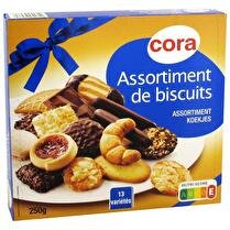 CORA Assortiment de  biscuits