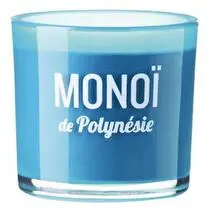 Devineau, Bougie verre sérigraphie monoï de Polynésie
