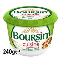 Boursin, Cuisine ail & fines herbes