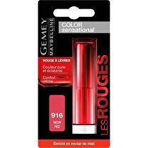 GEMEY MAYBELLINE Color sensational stick 916 néon red