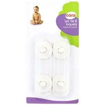 Cora, Mini loquets x2 multi surface plastique