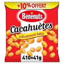 BENENUTS Cacahuètes grillées salées 410 g + 10 % offert