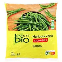 Nature bio, Haricots verts extra fins