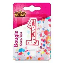 Vahiné, Bougie Chiffre 1