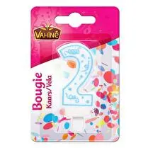 Vahiné, Bougie chiffre 2