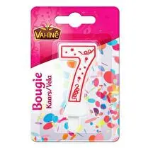 Vahiné, VAHINE BOUGIE CHIFFRE SEPT BLISTER