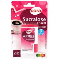 Cora, Edulcorant de table en comprimés x300