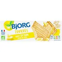 Bjorg, Biscuits fourrés au citron BIO