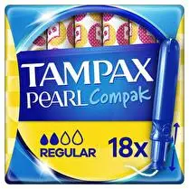 Tampax, Tampons compak pearl regulier