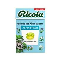 Ricola, Bonbons Suisses alpin fresh