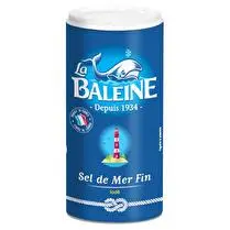 La baleine, Sel fin de mer iodé & fluoré