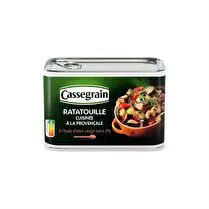 Cassegrain, Ratatouille cuisninée à la Provençale