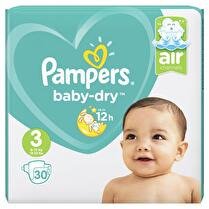 PAMPERS Couches T3 4-9kg