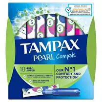 Tampax, Tampons compak pearl super