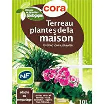 Cora, Terreau plantes de la maison