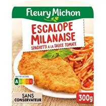 Fleury michon, Escalope de Dinde Milanaise  et Spaghetti